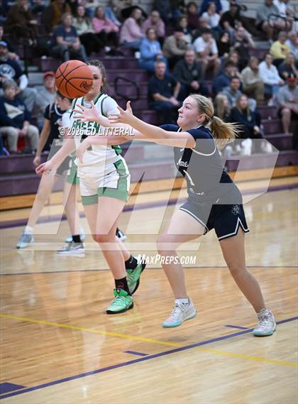 Thumbnail 2 in Notre Dame vs. Green (OHSAA DIV VII District) photogallery.