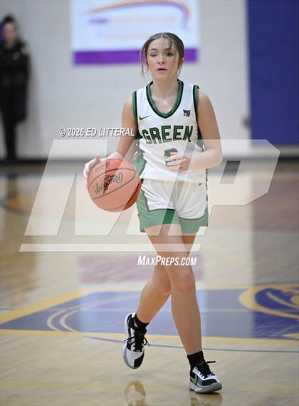 Thumbnail 3 in Notre Dame vs. Green (OHSAA DIV VII District) photogallery.