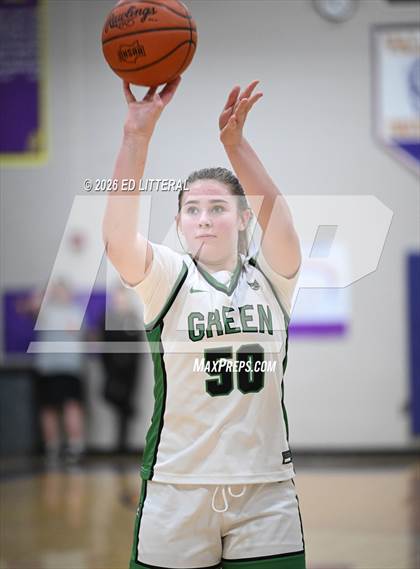 Thumbnail 2 in Notre Dame vs. Green (OHSAA DIV VII District) photogallery.