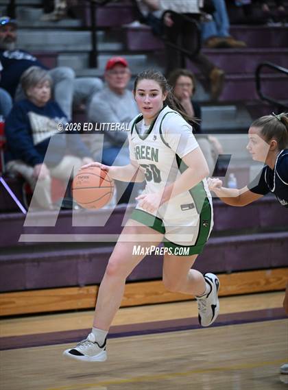 Thumbnail 3 in Notre Dame vs. Green (OHSAA DIV VII District) photogallery.