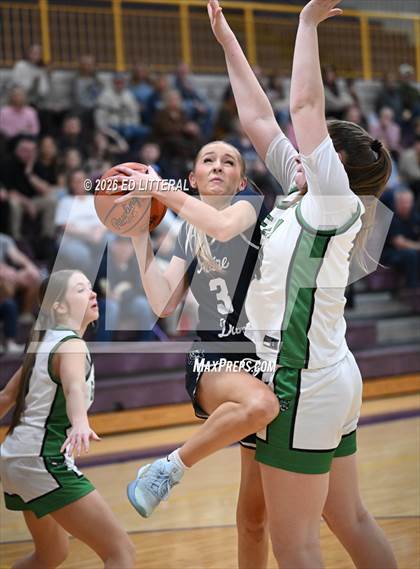 Thumbnail 3 in Notre Dame vs. Green (OHSAA DIV VII District) photogallery.