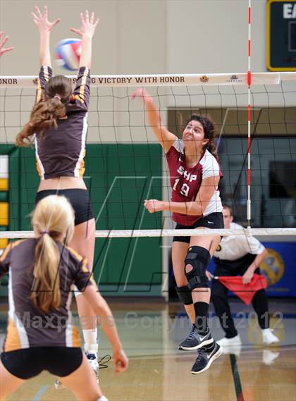 Thumbnail 3 in Parker vs. Sacred Heart Prep (CIF State D4 Final) photogallery.