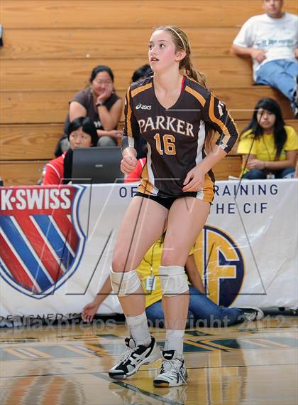 Thumbnail 1 in Parker vs. Sacred Heart Prep (CIF State D4 Final) photogallery.