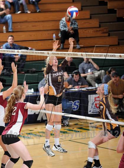 Thumbnail 3 in Parker vs. Sacred Heart Prep (CIF State D4 Final) photogallery.