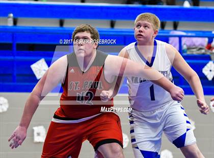 Thumbnail 2 in Falls City vs. St. Paul (Falls City Basketball Tournament) photogallery.