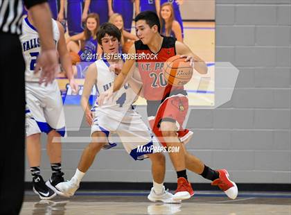 Thumbnail 3 in Falls City vs. St. Paul (Falls City Basketball Tournament) photogallery.