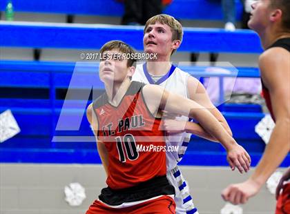 Thumbnail 3 in Falls City vs. St. Paul (Falls City Basketball Tournament) photogallery.