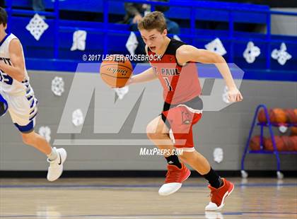 Thumbnail 1 in Falls City vs. St. Paul (Falls City Basketball Tournament) photogallery.