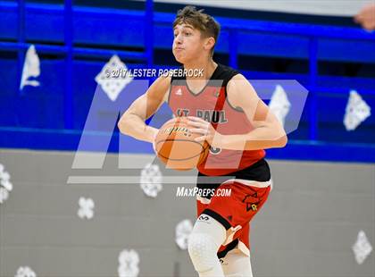 Thumbnail 3 in Falls City vs. St. Paul (Falls City Basketball Tournament) photogallery.