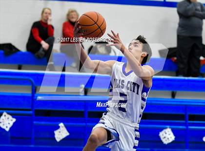 Thumbnail 1 in Falls City vs. St. Paul (Falls City Basketball Tournament) photogallery.