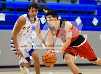 Thumbnail 3 in Falls City vs. St. Paul (Falls City Basketball Tournament) photogallery.