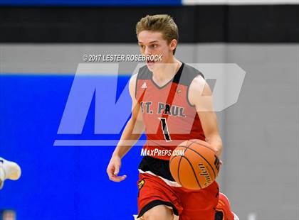 Thumbnail 3 in Falls City vs. St. Paul (Falls City Basketball Tournament) photogallery.