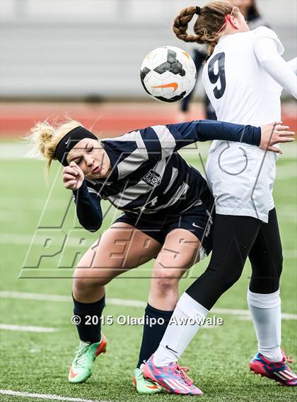Thumbnail 3 in John Paul II vs Wylie East (Wylie ISD Andie Studley Memorial) photogallery.