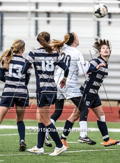 Thumbnail 1 in John Paul II vs Wylie East (Wylie ISD Andie Studley Memorial) photogallery.