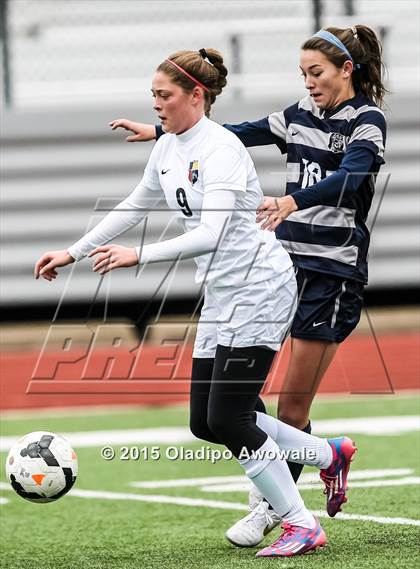 Thumbnail 2 in John Paul II vs Wylie East (Wylie ISD Andie Studley Memorial) photogallery.