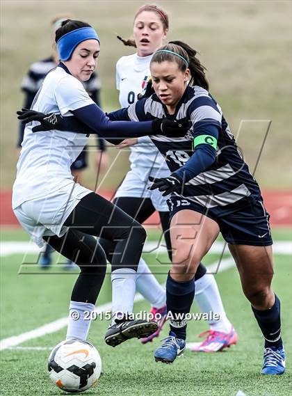 Thumbnail 2 in John Paul II vs Wylie East (Wylie ISD Andie Studley Memorial) photogallery.