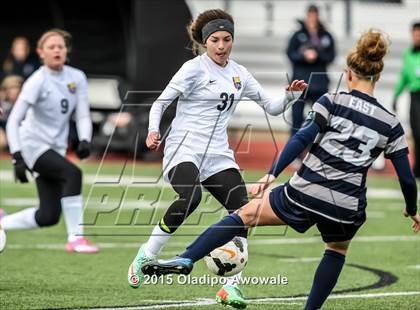 Thumbnail 3 in John Paul II vs Wylie East (Wylie ISD Andie Studley Memorial) photogallery.
