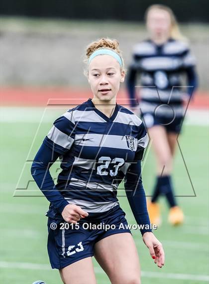 Thumbnail 2 in John Paul II vs Wylie East (Wylie ISD Andie Studley Memorial) photogallery.