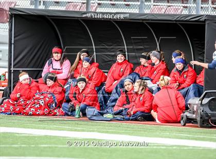 Thumbnail 1 in John Paul II vs Wylie East (Wylie ISD Andie Studley Memorial) photogallery.