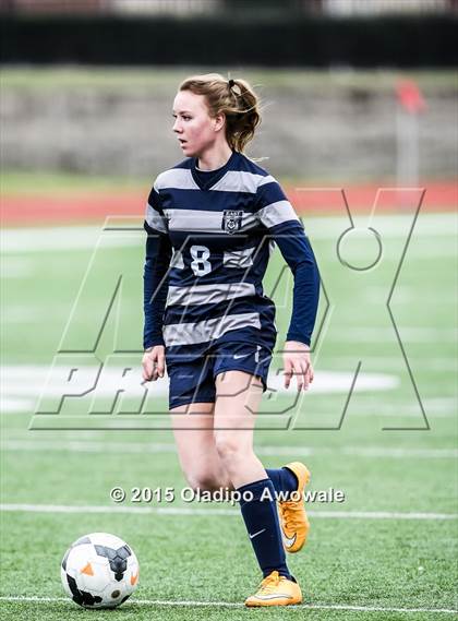 Thumbnail 3 in John Paul II vs Wylie East (Wylie ISD Andie Studley Memorial) photogallery.