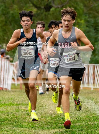 Thumbnail 1 in UIL 3A Boys Cross Country Finals photogallery.