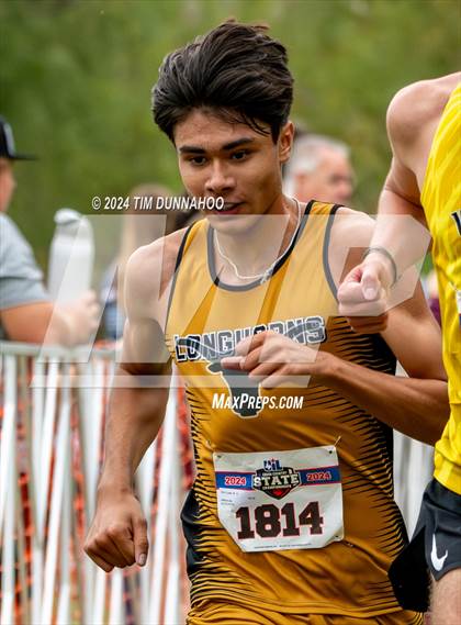 Thumbnail 2 in UIL 3A Boys Cross Country Finals photogallery.