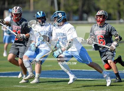 Thumbnail 2 in Liberty vs Shawnee (NJSIAA South Jersey Group 3 1st Round) photogallery.