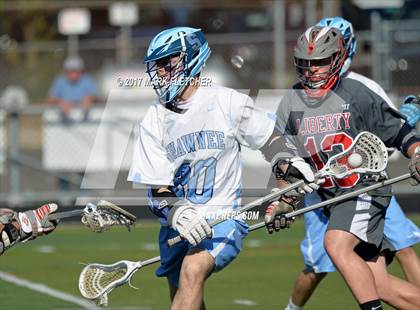 Thumbnail 3 in Liberty vs Shawnee (NJSIAA South Jersey Group 3 1st Round) photogallery.