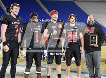 Thumbnail 1 in Tarboro vs. East Surry (NCHSAA 1AA Final) photogallery.