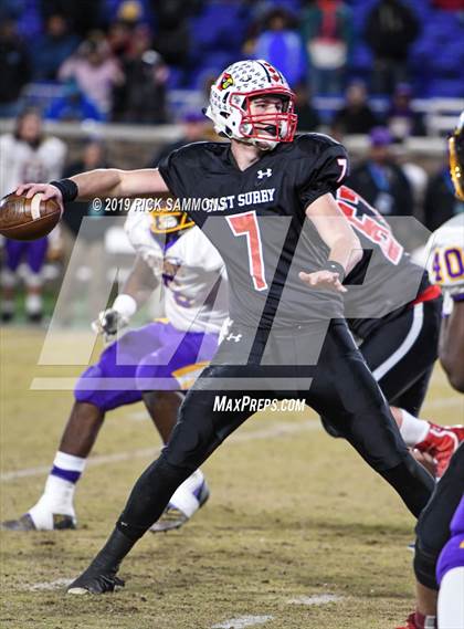 Thumbnail 1 in Tarboro vs. East Surry (NCHSAA 1AA Final) photogallery.