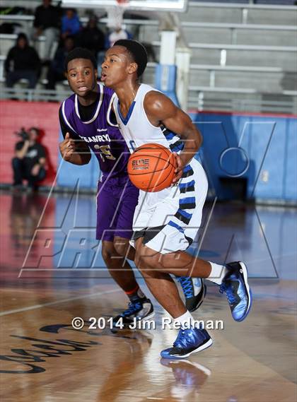 Thumbnail 3 in Conrad vs.  Lausanne Collegiate (Thanksgiving Hoopfest) photogallery.