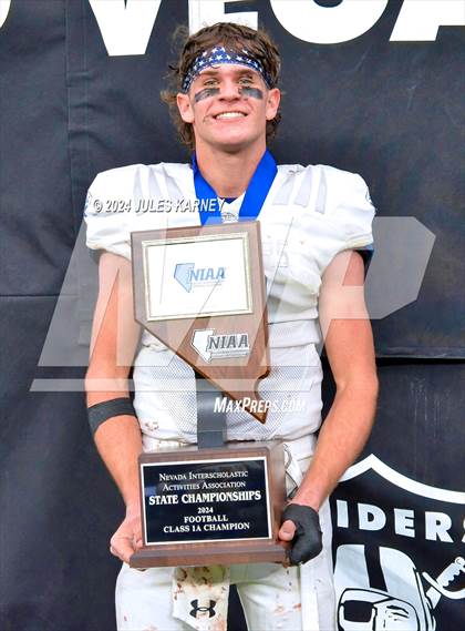 Thumbnail 1 in Tonopah vs Pahranagat Valley (NIAA 1A Final) photogallery.