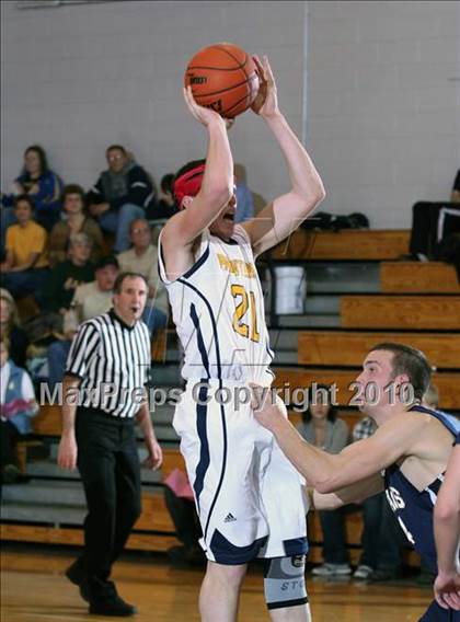 Thumbnail 1 in Northern Potter vs. Cowanesque Valley (Coudersport Holiday Tournament) photogallery.
