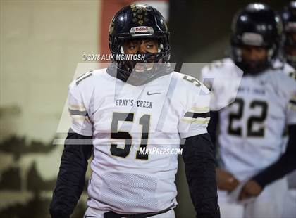 Thumbnail 1 in Gray's Creek @ Northern (NCHSAA 3AA - 1st Round) photogallery.