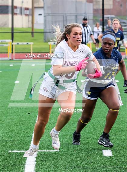 Thumbnail 3 in Kingston vs Pine Bush (Section 9 Large School Quarter Final) photogallery.