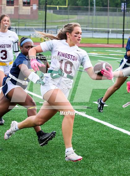 Thumbnail 1 in Kingston vs Pine Bush (Section 9 Large School Quarter Final) photogallery.