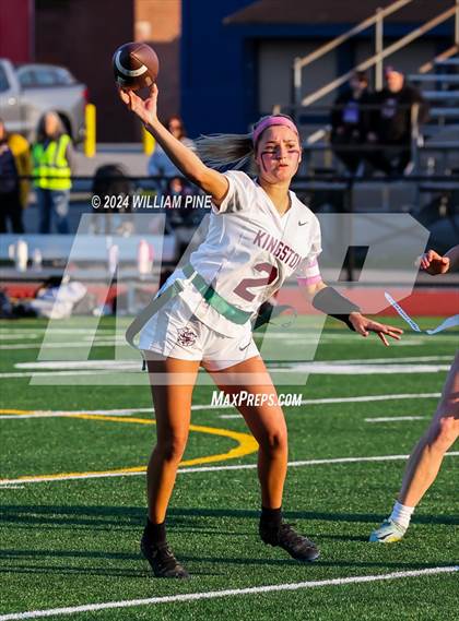 Thumbnail 1 in Kingston vs Pine Bush (Section 9 Large School Quarter Final) photogallery.