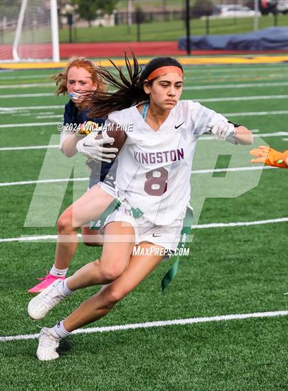 Thumbnail 1 in Kingston vs Pine Bush (Section 9 Large School Quarter Final) photogallery.