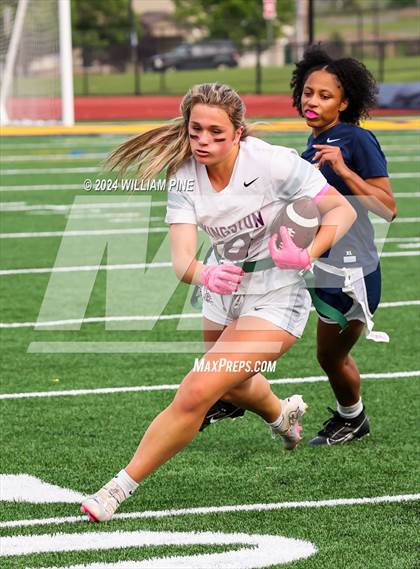 Thumbnail 2 in Kingston vs Pine Bush (Section 9 Large School Quarter Final) photogallery.