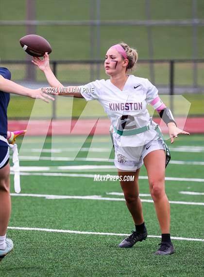Thumbnail 2 in Kingston vs Pine Bush (Section 9 Large School Quarter Final) photogallery.