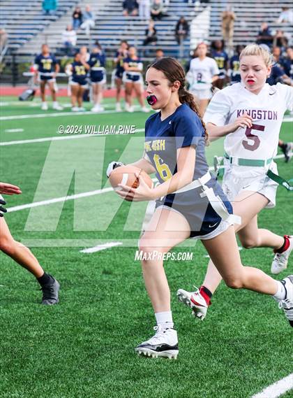 Thumbnail 2 in Kingston vs Pine Bush (Section 9 Large School Quarter Final) photogallery.