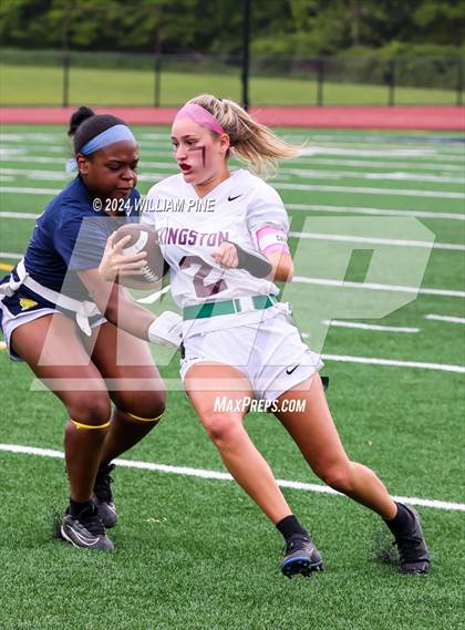 Thumbnail 2 in Kingston vs Pine Bush (Section 9 Large School Quarter Final) photogallery.
