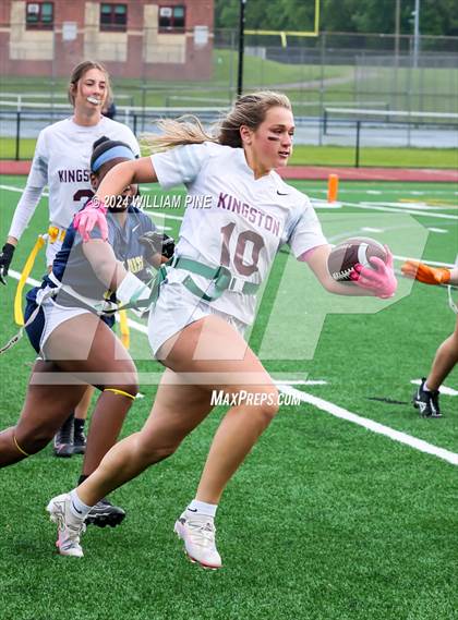Thumbnail 3 in Kingston vs Pine Bush (Section 9 Large School Quarter Final) photogallery.