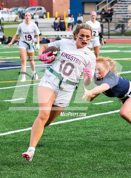 Thumbnail 2 in Kingston vs Pine Bush (Section 9 Large School Quarter Final) photogallery.