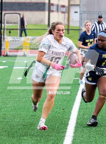 Thumbnail 3 in Kingston vs Pine Bush (Section 9 Large School Quarter Final) photogallery.