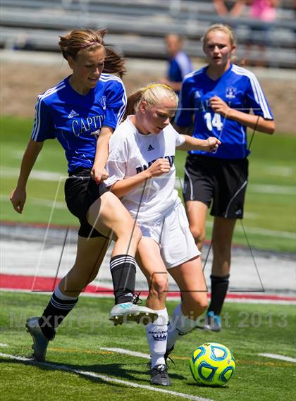 Thumbnail 3 in Amador vs. Capital Christian (CIF SJS D6 Final) photogallery.