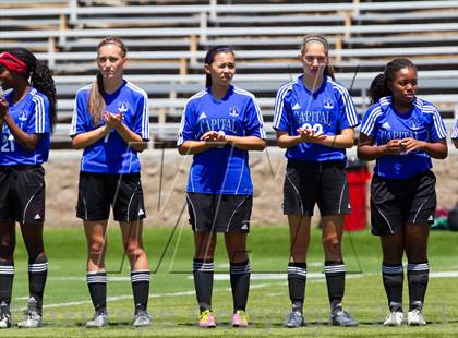 Thumbnail 3 in Amador vs. Capital Christian (CIF SJS D6 Final) photogallery.