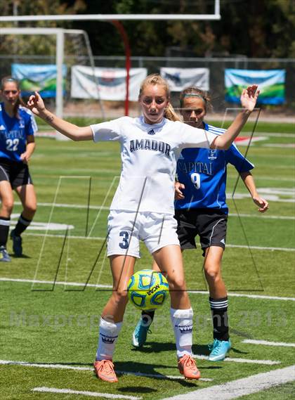 Thumbnail 1 in Amador vs. Capital Christian (CIF SJS D6 Final) photogallery.