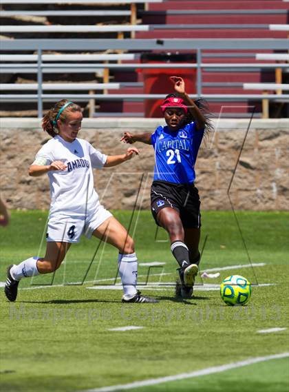 Thumbnail 1 in Amador vs. Capital Christian (CIF SJS D6 Final) photogallery.