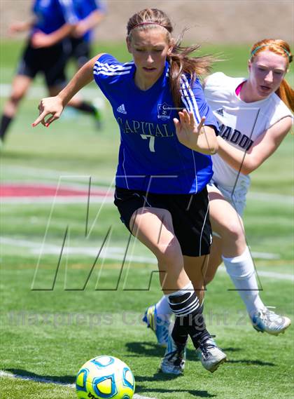 Thumbnail 2 in Amador vs. Capital Christian (CIF SJS D6 Final) photogallery.